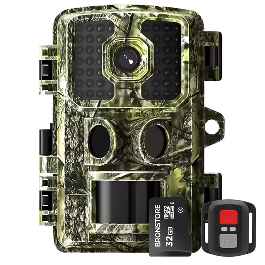 Wildcamera met Nachtzicht - Buitencamera met Nachtzicht - Inclusief 32 GB SD-Kaart & USB-stick