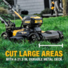 21.5 in. 20-V Li-Ion Cordless Battery Walk Behind Self Propelled Mower w/Hedge,Bare Trimmer,Blower,Cleaner,Pole/Hand Saw - Image 10