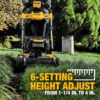 21.5 in. 20-V Li-Ion Cordless Battery Walk Behind Self Propelled Mower w/Hedge,Bare Trimmer,Blower,Cleaner,Pole/Hand Saw - Image 12