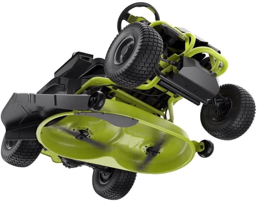 Ryobi 38 inches 100 Ah Battery Electric Rear Engine Riding Lawn Mower RY48111 - Image 7