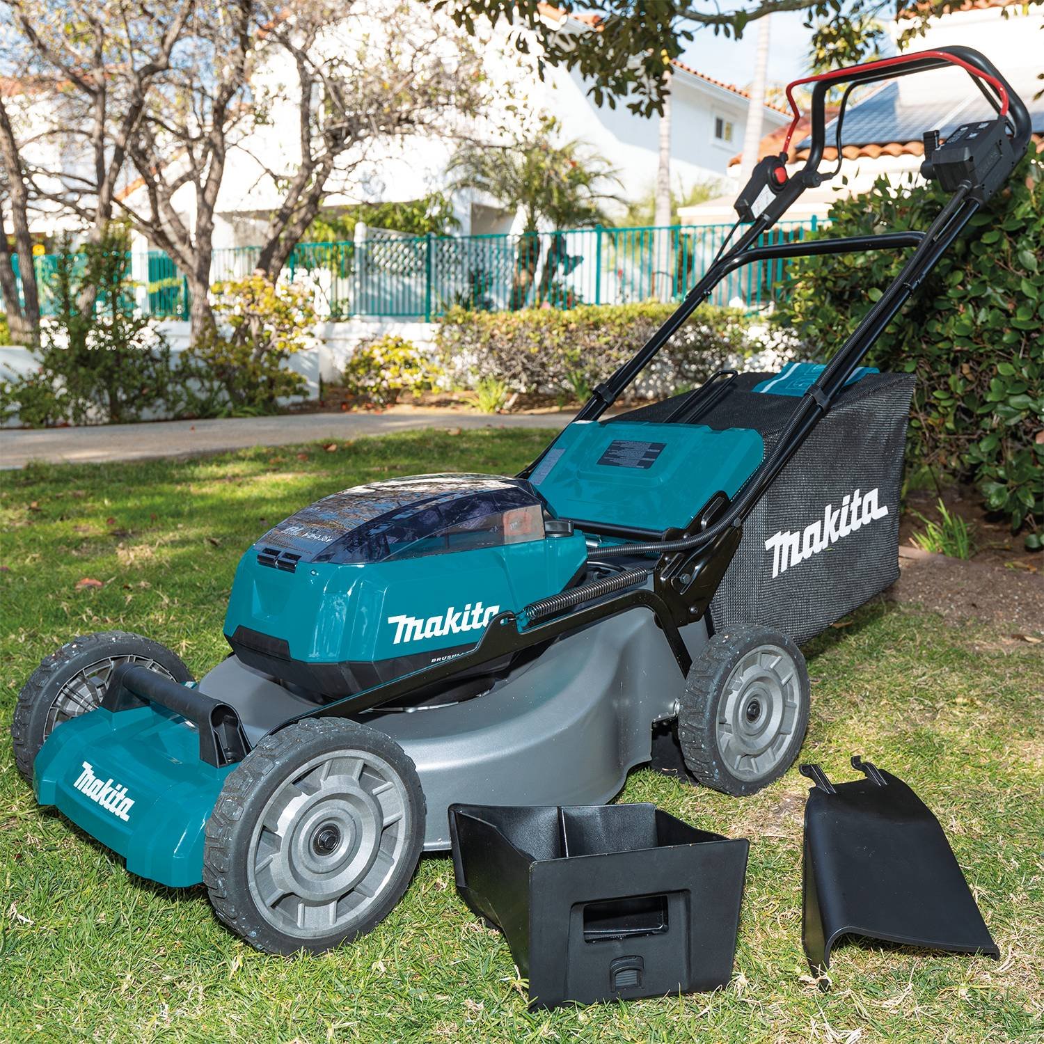 21 in. 18-Volt X2 (36-Volt) LXT Lithium-Ion Cordless Walk Behind Self Propelled Lawn Mower Kit with 4 Batteries (5.0 Ah) - Image 10