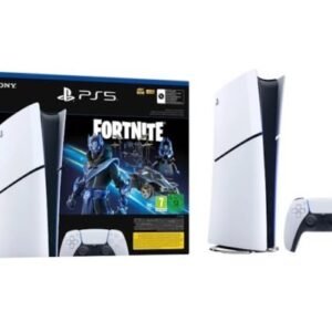Sony PlayStation 5 PS5 Slim Digital Edition Console – Fortnite Cobalt Star Bundle, EU Plug