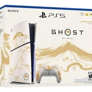 Sony PlayStation 5 PS5 Slim Ultra HD Ghost of Yotei Gold Limited Edition Bundle (US Plug)